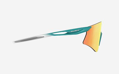 Превью  Велоочки RUDY PROJECT Astral Emerald Fade Matte, Линзы: Multilaser Orange (SP884023-0000)